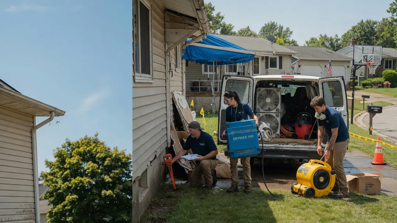 Ceiling Leak Cleanup in Lexington Park, MD near me