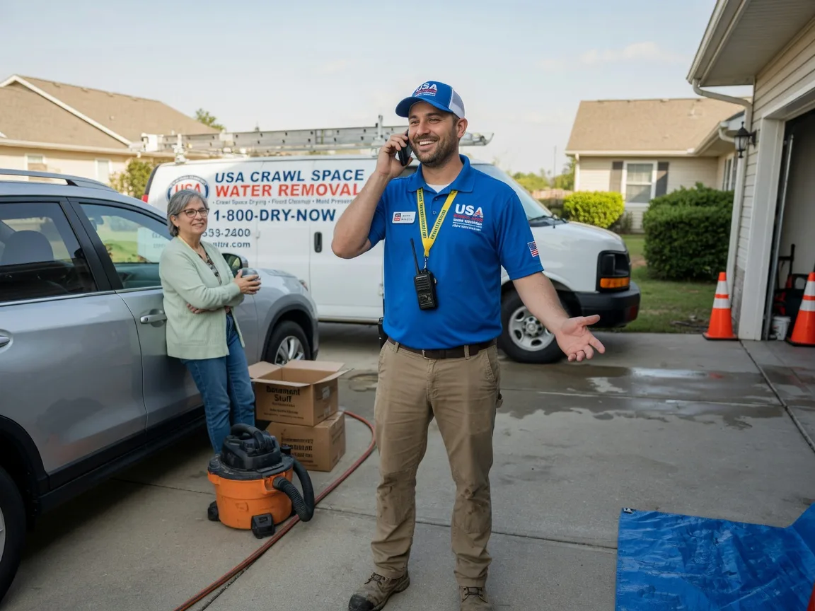 Crawl Space Water Removal Lexington Park, MD FAQs